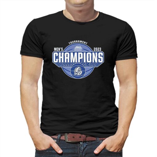 Drake Bulldogs 2023 Arch Madness Mvc Tournament Champions Shirt