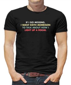 Drew Franklin If I Go Missing I Want Keith Morrison To Talk About How I Light Up A Room Shirt Drew Franklin If I Go Missing I Want Keith Morrison To Talk About How I Light Up A Room Shirt