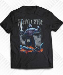 Drew Mcintyre Battle Pose T-shirt Drew Mcintyre Battle Pose T-shirt
