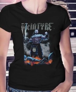 Drew Mcintyre Battle Pose T-shirt Drew Mcintyre Battle Pose T-shirt