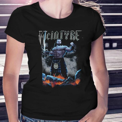 Drew Mcintyre Battle Pose T-shirt