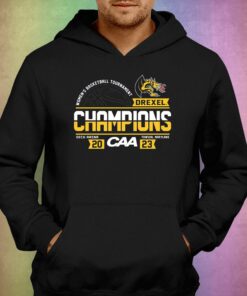 Drexel Dragons 2023 Caa Women's Basketball Conference Tournament Champions Locker Room T-shirt 2 Drexel Dragons 2023 Caa Womens Basketball Conference Tournament Champions Locker Room T shirt 3