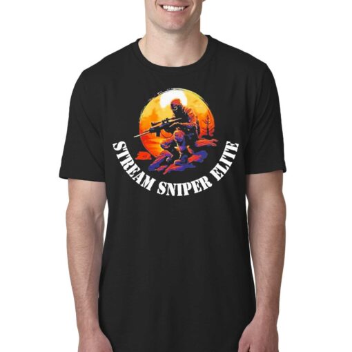 Drunk On Cringe Stream Merch Stream Sniper Elite Shirt