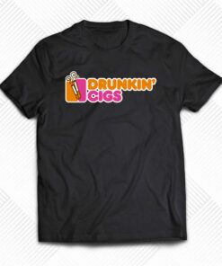 Drunkin’ Cigs T-shirt – Good Shirts Collab Drunkin’ Cigs T-shirt – Good Shirts Collab