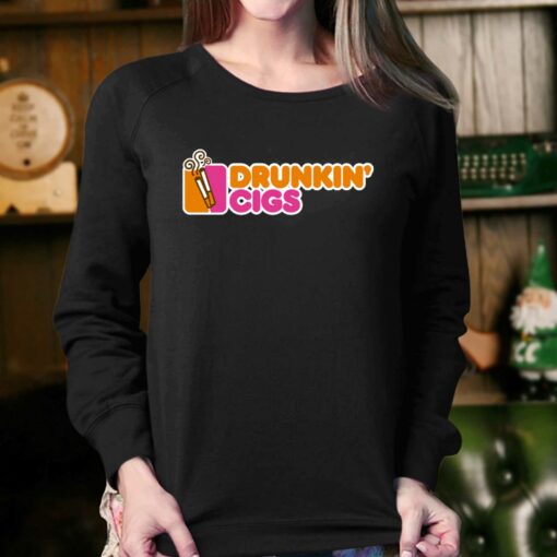 Drunkin’ Cigs T-shirt – Good Shirts Collab