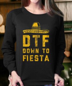 Dtf Down To Fiesta T shirt Funny Sarcastic Cinco De Mayo 4