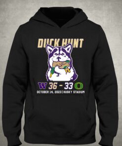 Duck Hunt Washington Beats Oregon 36 33 October 14 2023 Husky Stadium Shirt 3