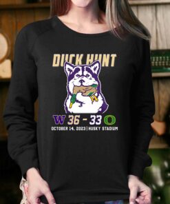 Duck Hunt Washington Beats Oregon 36 33 October 14 2023 Husky Stadium Shirt 4