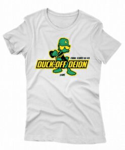 Duck-off Deion T-shirt For Oregon College Fans