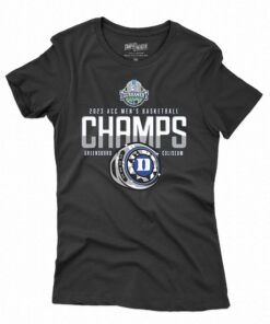 Duke Blue Devils 2023 Acc Men’s Basketball Conference Tournament Champions Locker Room T-shirt Duke Blue Devils 2023 Acc Men’s Basketball Conference Tournament Champions Locker Room T-shirt