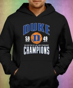 Duke Blue Devils 2023 New York Life Acc Mens Tournament Champions Score Shirt 2 Duke Blue Devils 2023 New York Life Acc Mens Tournament Champions Score Shirt 3