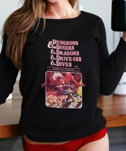 Dungeons Diners Dragons Drive-ins Dives T-shirt Dungeons Diners Dragons Drive-ins Dives T-shirt