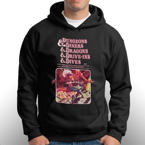 Dungeons Diners Dragons Drive-ins Dives T-shirt