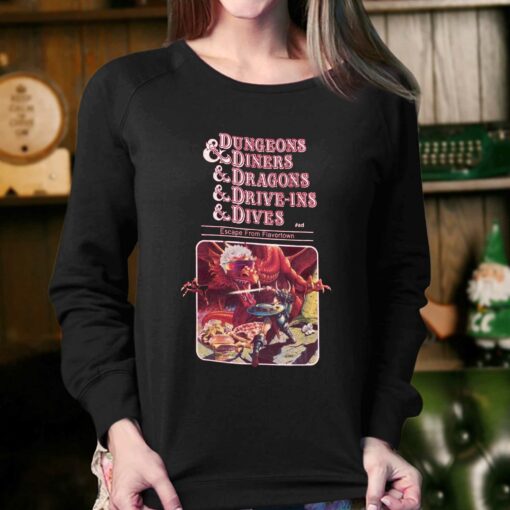 Dungeons Diners Dragons Drive-ins Dives T-shirt