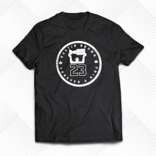 Dustin Brown Los Angeles Kings Mitchell Ness Forever A King T-shirt