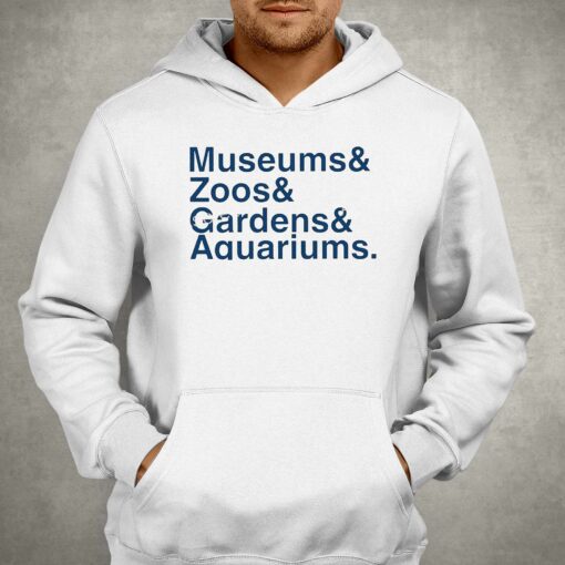 Dustin Growick Museums Zoo Gardens Aquariums Shirt