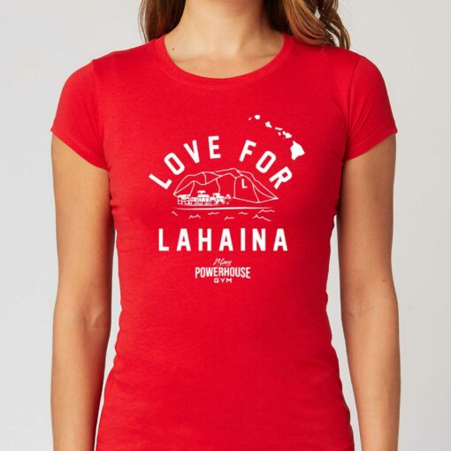 Dwayne Johnson Love For Lahaina T-shirt