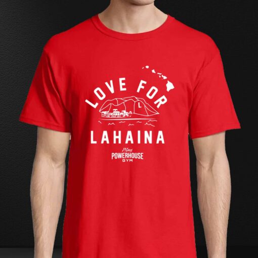 Dwayne Johnson Love For Lahaina T-shirt