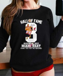 Dwyane Wade Miami Heat Hall Of Fame August 11 2023 Thank You For The Memories Shirt Dwyane Wade Miami Heat Hall Of Fame August 11 2023 Thank You For The Memories Shirt