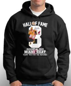 Dwyane Wade Miami Heat Hall Of Fame August 11 2023 Thank You For The Memories Shirt 2 Dwyane Wade Miami Heat Hall Of Fame August 11 2023 Thank You For The Memories Shirt 3