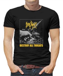 Dying Fetus Merch Destroy All Threats Shirt Dying Fetus Merch Destroy All Threats Shirt