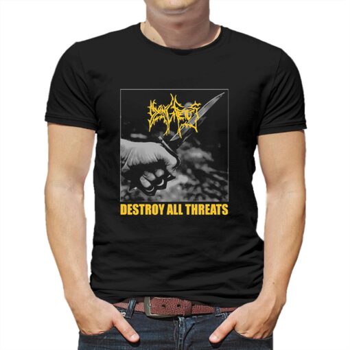 Dying Fetus Merch Destroy All Threats Shirt