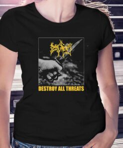 Dying Fetus Merch Destroy All Threats Shirt Dying Fetus Merch Destroy All Threats Shirt