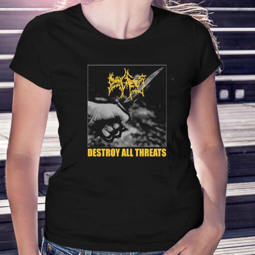 Dying Fetus Merch Destroy All Threats Shirt