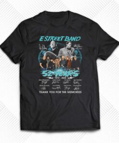 E Street Band 52 Years 1972 – 2024 Thank You For The Memories Unisex T-shirt E Street Band 52 Years 1972 – 2024 Thank You For The Memories Unisex T-shirt