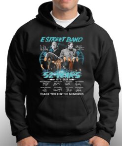 E Street Band 52 Years 1972 2024 Thank You For The Memories Unisex T shirt 3