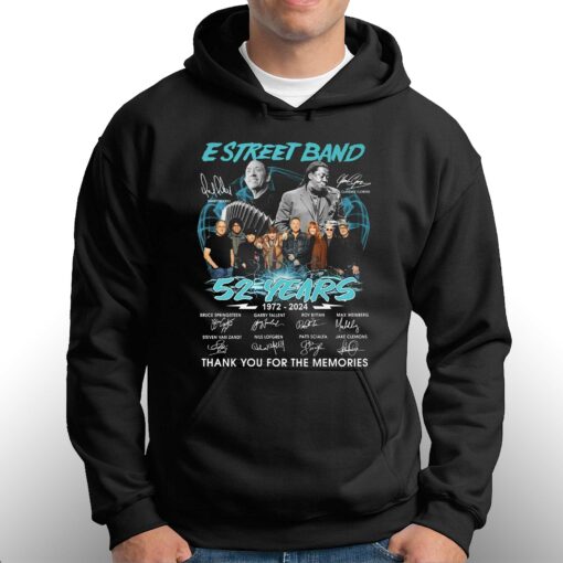 E Street Band 52 Years 1972 – 2024 Thank You For The Memories Unisex T-shirt