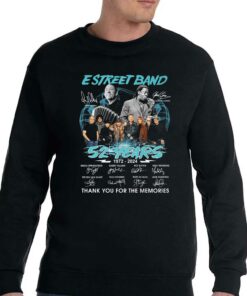 E Street Band 52 Years 1972 2024 Thank You For The Memories Unisex T shirt 4