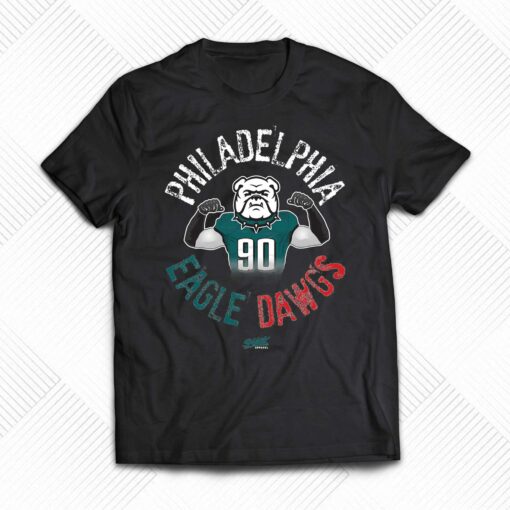 Eagle Dawgs T-shirt For Philadelphia Football Fans