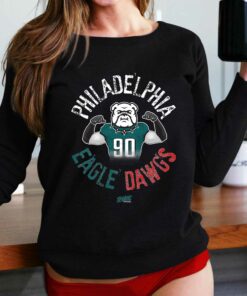 Eagle Dawgs T-shirt For Philadelphia Football Fans Eagle Dawgs T-shirt For Philadelphia Football Fans