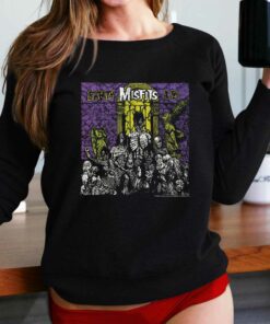 Earth Ad Wolfs Blood Misfits T-shirt Earth Ad Wolfs Blood Misfits T-shirt