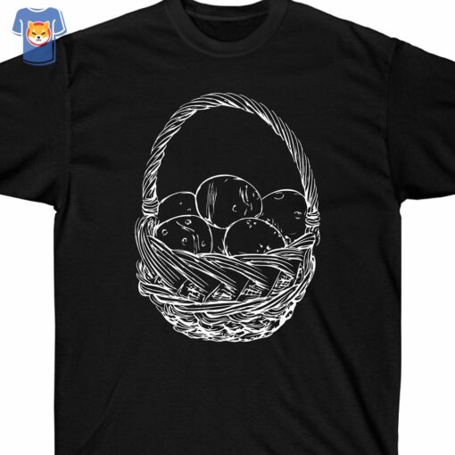 Easter Basket Themed Cotton T-shirt