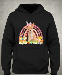 Easter Bunny Pink Dog Tan Chihuahua Rainbow Shirt 2 Easter Bunny Pink Dog Tan Chihuahua Rainbow Shirt 3