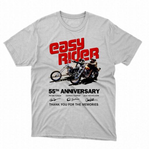 Easy Rider 55th Anniversary Thank You For The Memories T-shirt