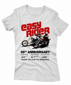 Easy Rider 55th Anniversary Thank You For The Memories T-shirt
