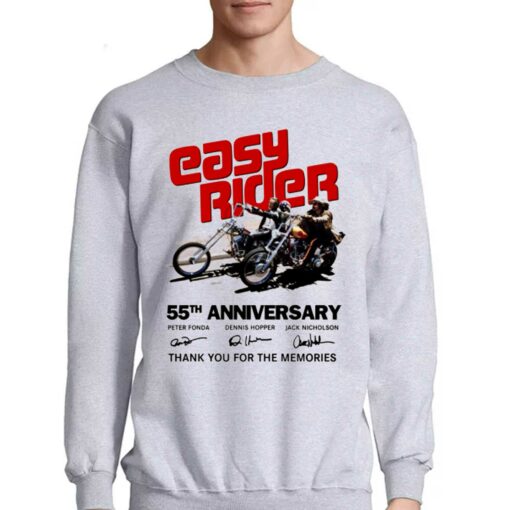 Easy Rider 55th Anniversary Thank You For The Memories T-shirt