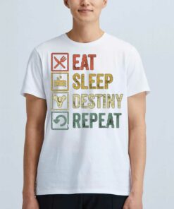 Eat Sleep Destiny Repeat Hoodie Eat Sleep Destiny Repeat Hoodie