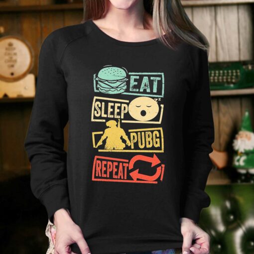 Eat Sleep Pubg Repeat T Shirt