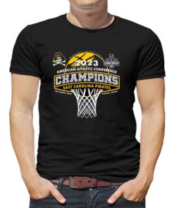 Ecu Pirates 2023 Aac Womens Basketball Conference Tournament Champions Locker Room T-shirt Ecu Pirates 2023 Aac Womens Basketball Conference Tournament Champions Locker Room T-shirt
