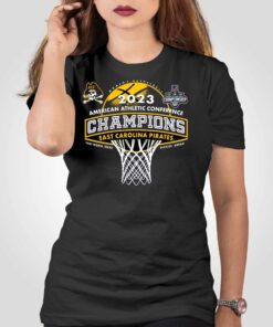 Ecu Pirates 2023 Aac Womens Basketball Conference Tournament Champions Locker Room T-shirt Ecu Pirates 2023 Aac Womens Basketball Conference Tournament Champions Locker Room T-shirt