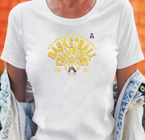 Ecu Pirates 2023 Aac Women’s Basketball Conference Tournament Champions T-shirt