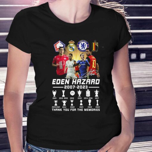 Eden Hazard 2007 – 2023 Thank You For The Memories Unisex T-shirt