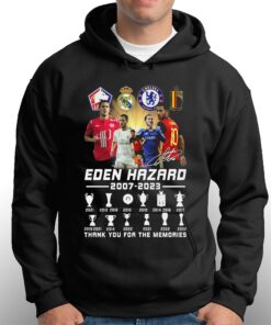 Eden Hazard 2007 2023 Thank You For The Memories Unisex T shirt 3