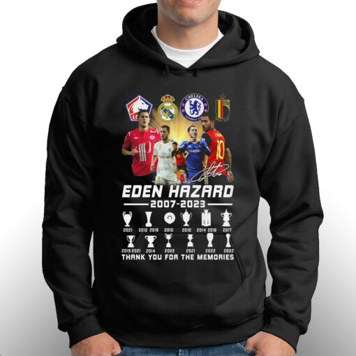 Eden Hazard 2007 – 2023 Thank You For The Memories Unisex T-shirt