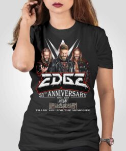 Edge 31st Anniversary 1992 – 2023 Wrestledream Thank You For The Memories T-shirt Edge 31st Anniversary 1992 – 2023 Wrestledream Thank You For The Memories T-shirt
