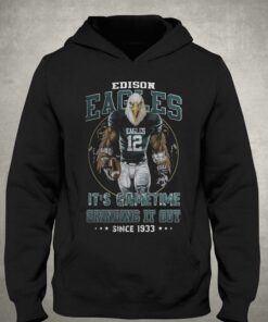 Edison Eagles Its Gametime Crinding It Out Since 1933 Unisex T-shirt 2 Edison Eagles Its Gametime Crinding It Out Since 1933 Unisex T shirt 3